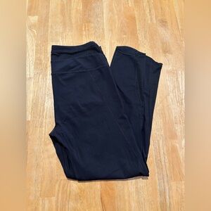 Manduka Black Yoga Leggings, Medium